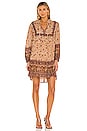 view 4 of 4 Sundown Boho Mini Dress in Spice