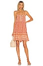 view 1 of 3 Sundown Strappy Mini Dress in Apricot