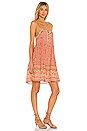 view 2 of 3 Sundown Strappy Mini Dress in Apricot