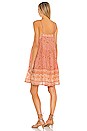 view 3 of 3 Sundown Strappy Mini Dress in Apricot