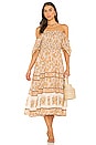 view 1 of 4 Juniper Shirred Dress in Cream