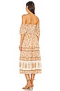 view 3 of 4 Juniper Shirred Dress in Cream