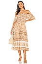 view 4 of 4 Juniper Shirred Dress in Cream