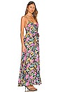 view 2 of 3 Butterfly Strappy Maxi Dress in Firefly