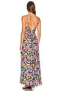 view 3 of 3 Butterfly Strappy Maxi Dress in Firefly