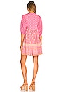 view 3 of 3 Utopia Tunic Mini Dress in Flamingo