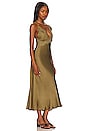 view 2 of 4 Boudoir Slip Dress in Olive