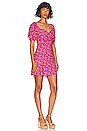 view 2 of 3 Madame Peacock Sweetheart Mini Dress in Boysenberry