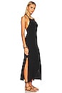 view 2 of 4 Sunray Knit Maxi Halter Dress in Black