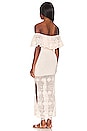 view 3 of 3 VESTIDO MIDI ILUKA CROCHET in Cream