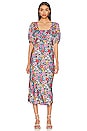 view 1 of 3 Last Drinks Bias Midi Dress in Evening Floral