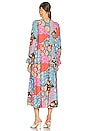 view 3 of 3 Cha Cha Boho Midi Dress in Jewel