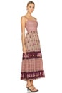 view 2 of 3 Chteau Quilted Strappy Maxi Dress in Grape