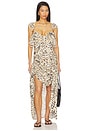 view 1 of 4 Snow Leopard Strappy Gown in Animal