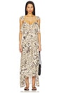 view 2 of 4 Snow Leopard Strappy Gown in Animal