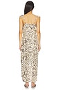 view 4 of 4 Snow Leopard Strappy Gown in Animal