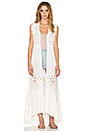 view 2 of 4 VESTIDO GUARDAPOLVOS ISLA BONITA in White