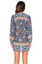 view 3 of 4 Folk Town Play Dress in Navy