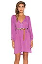 view 1 of 4 Wild Orchid Smock Dress in Mauve