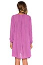 view 3 of 4 Wild Orchid Smock Dress in Mauve