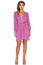 view 4 of 4 Wild Orchid Smock Dress in Mauve