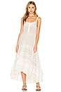 view 2 of 3 & The Gypsy Prairie Sun Dress in White