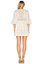 view 3 of 3 Clover Lace Mini Dress in White