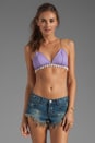 view 1 of 3 Hanalei Cowrie Shell Bra in Lavender