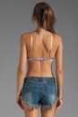 view 2 of 3 Hanalei Cowrie Shell Bra in Lavender