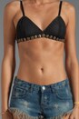 view 3 of 3 Leilana Stud Bra in Black