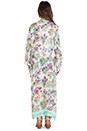 view 4 of 5 Gypsy Queen Long Kimono in Cream Floral