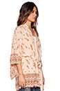 view 3 of 5 Skill Tribe Kimono in Cream
