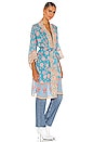 view 3 of 4 Love Story Midi Robe in Sky Blue