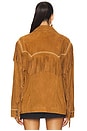 view 4 of 5 ЗАМШЕВАЯ КУРТКА С БАХРОМОЙ FEARLESS HEART in Vintage Tan