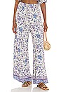 view 1 of 4 Folk Song Wide Leg Pant in Sky
