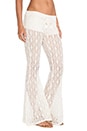 view 2 of 3 Phoenix Lace Flares in Cream