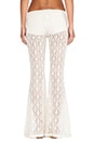 view 3 of 3 Phoenix Lace Flares in Cream