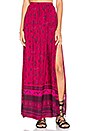 view 1 of 3 Phoenix Maxi Skirt in Magenta