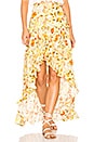 view 1 of 4 Sayulita Frill Split Skirt in Sunflower