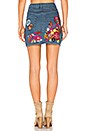 view 3 of 5 Flower Child Denim Skirt in Navy