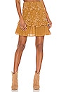 view 2 of 4 Lioness Ruched Mini Skirt in Caramel
