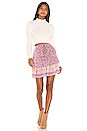 view 4 of 4 Dahlia Ra Ra Mini Skirt in Mulberry