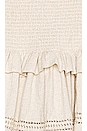 view 5 of 5 Lola Ruched Mini Skirt in Biscuit