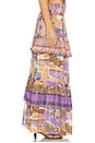 view 3 of 6 Dancing Valley Ra Ra Maxi Skirt in Violet