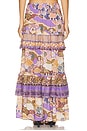 view 4 of 6 Dancing Valley Ra Ra Maxi Skirt in Violet