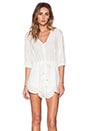view 1 of 4 Casablanca Playsuit in White