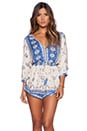 view 1 of 5 Coyote Playsuit in Royal Blue