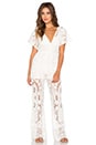 view 2 of 3 Woodstock Jumpsuit in Off White