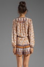 view 5 of 8 Gypsy Love Playsuit in Orange Blossom