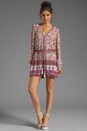 view 3 of 8 Gypsy Love Playsuit in Berry